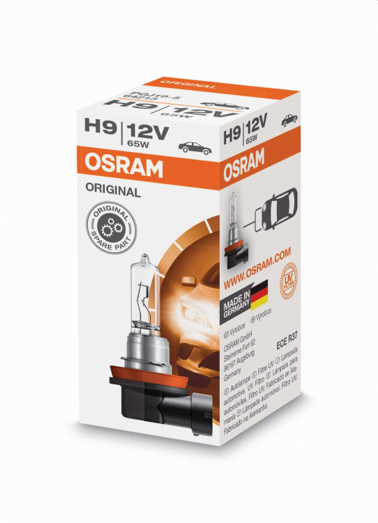 OSRAM H9 12V 65W Scheinwerferlampe 1 Stück